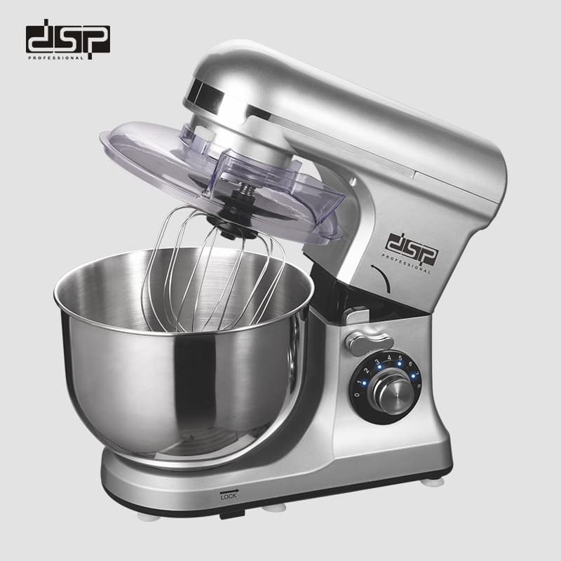 DSP KM3057, 1300W, 7Ltr, 3 in 1 Stand Mixer stainless steel Bowl